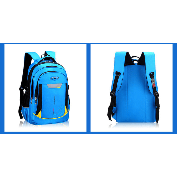 Kouluopiskelijareppu College Bookbag -matkalaukku Suurikapasiteettinen kulutusta kestävä rasituksen vähentäminen Royal Blue Large