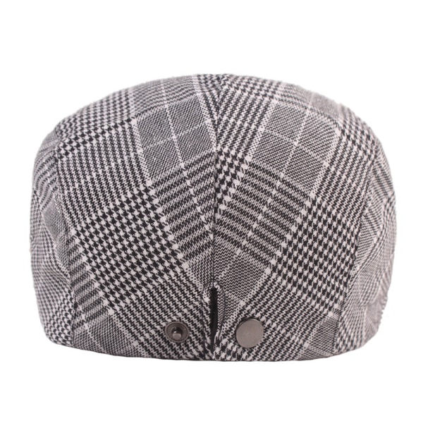 Baskerhatt Hundstöt Basker Medelålders och äldre Peaked Cap Retro Casual Advance Hattar Herr- och Damhattar Gray Adjustable