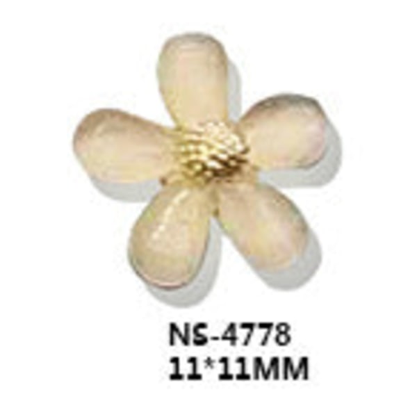 Kynsikoristeet nail art varten Japanilaistyylinen kolmiulotteinen perhoseoskoristeen opaalihelmi NS-4778
