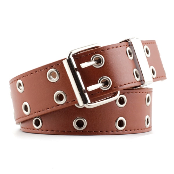 Kvinder Bælter Hip Hop Punk Bælte Casual Jeans Kæde Dekoration Bukse Bælte Øje Bælte Pink chain 110x3.3cm