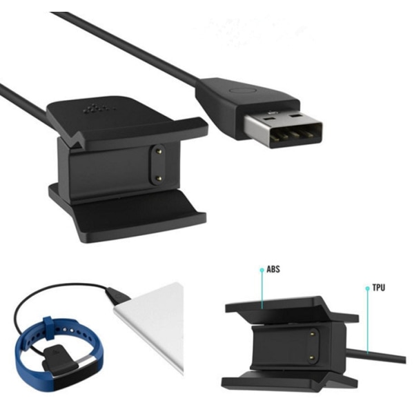 Ladekabel til FITBIT ALTA HR USB-lader Default Title a96e | Default Title |  Fyndiq