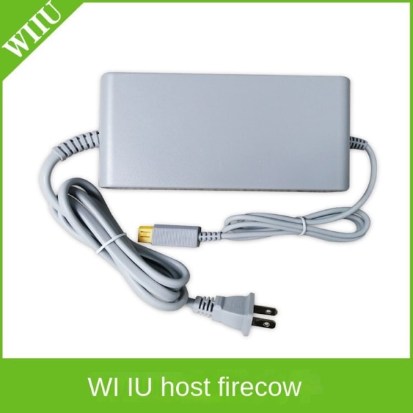 Host Firecow Wii U Pull Rope Wii U Strømforsyning 110-240V Universal Oplader American Standard firecow