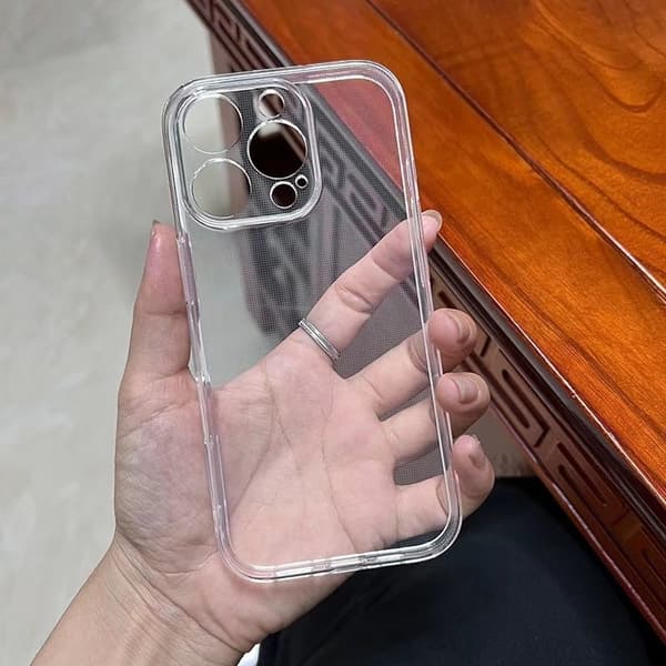 2 stk. deksel til iPhone 17 Transparent