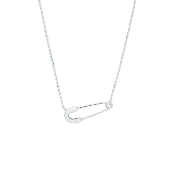 S925 Silver Halsband Klassisk Mors Dag present för kvinnor och flickor Clip