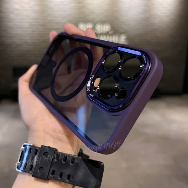 Etui til iPhone 17 PRO metal linse magnetisk montering