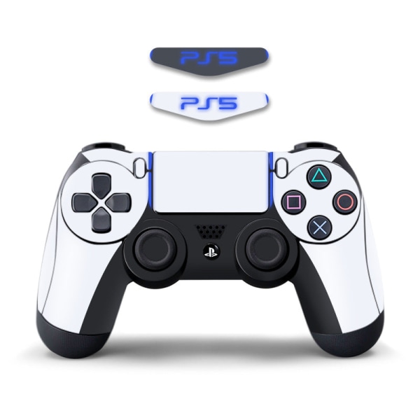 För PS4-handtagsdekaler Utrikeshandel Hett säljande PS4 Slim Gamepad-klistermärken Fortnite Series P5 Dark Blue