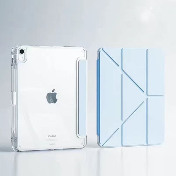 Stilig etui for iPad mini 6/mini 7 lyseblå magnetisk folding