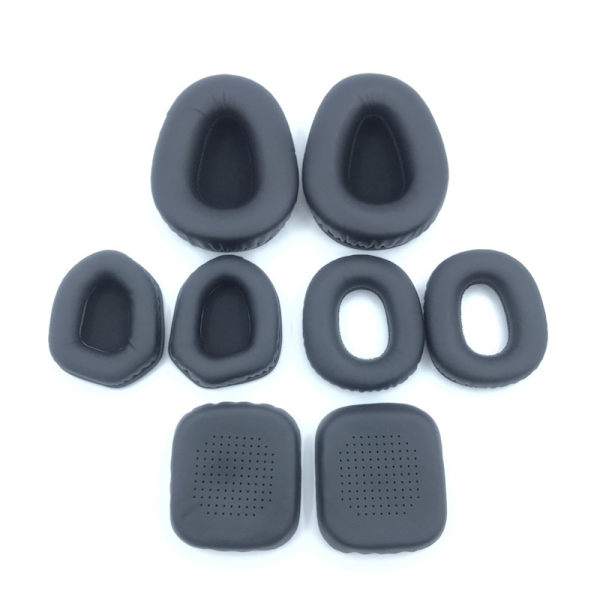 1 par UE4000 svarta öronkuddar för Logitech UE4000 UE5000 UE6000 UE4500