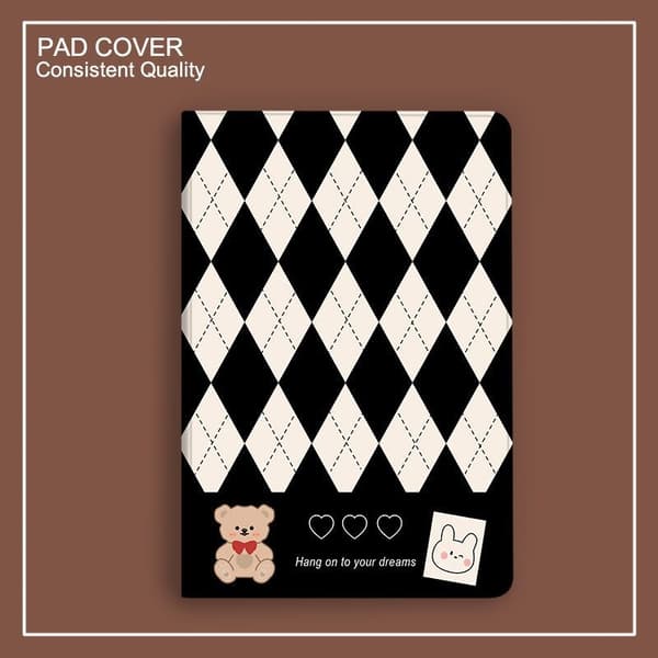 Stilfuldt etui til iPad Pro 2017/2015 12.9\" Diamond Bear Soft