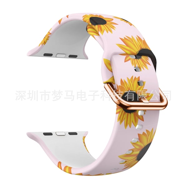 Klockarmband för Apple Watch iWatch Foundation Sunflower 38/40/41mm