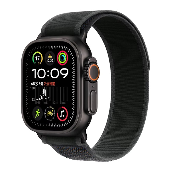 Urrem til Apple Watch iWatch 38/40/41/42mm Sorte Titanium Konnektorer