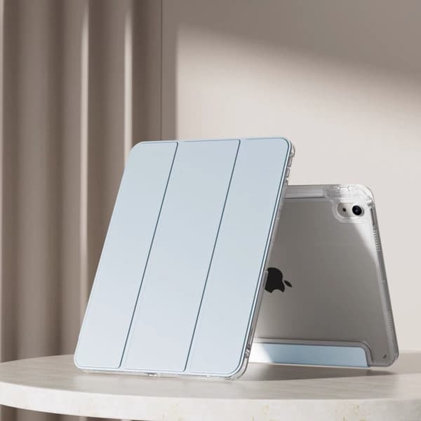 Fodral för iPad 2020 10.2\" full cloud blue sticker\" anti fall strap full package