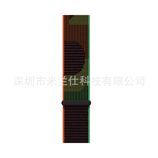 Klockarmband för Apple Watch iWatch 38/40/41/42mm-S10 139 Black Light of Unity
