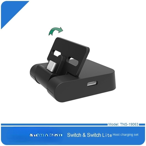 Switchlite Host Charging Base Switch -pelikonsoliin Universal taittuva latausteline set
