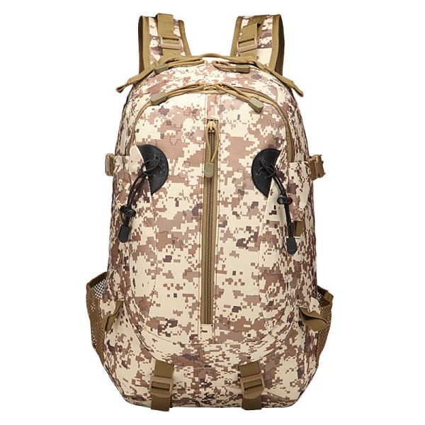 Vandring rygsæk Udendørs Sports Trip Army Camouflage dobbelt-skulder rygsæk Mud Color 36-55L
