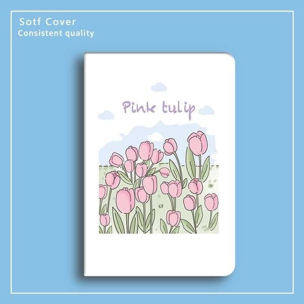 Stilig etui for iPad Pro11 2024 Tulipanblomstring