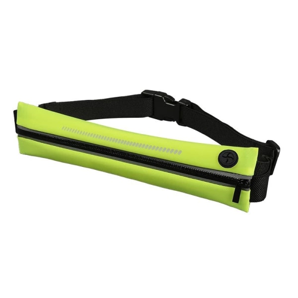 Fanny Pack Løbebælte Taljetaske Organizer Camouflage Vandtæt dobbeltlags anti-tyveri Silver 6.5-inch