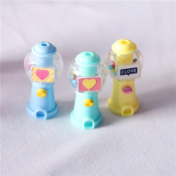 Miniatyrmöbler Leksak Dockor Hus Gör-det-själv dekoration Tillbehör Mini Gashapon Maskin Underhållningsrekvisita Random NO.5