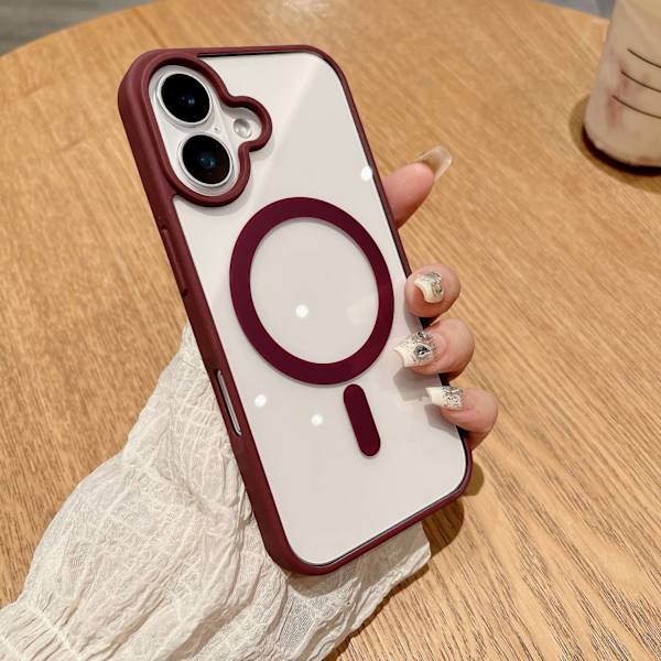 Etui til iPhone 17 Pro Max akryl magnetisk montering