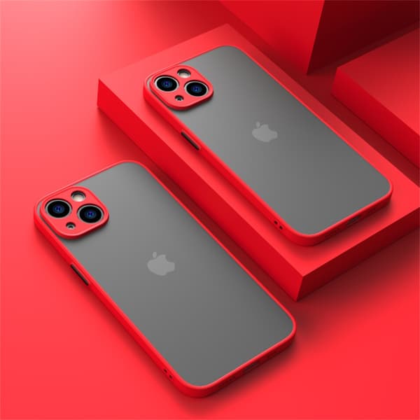 Deksel til iPhone 17 Pro Rød Matt Hud