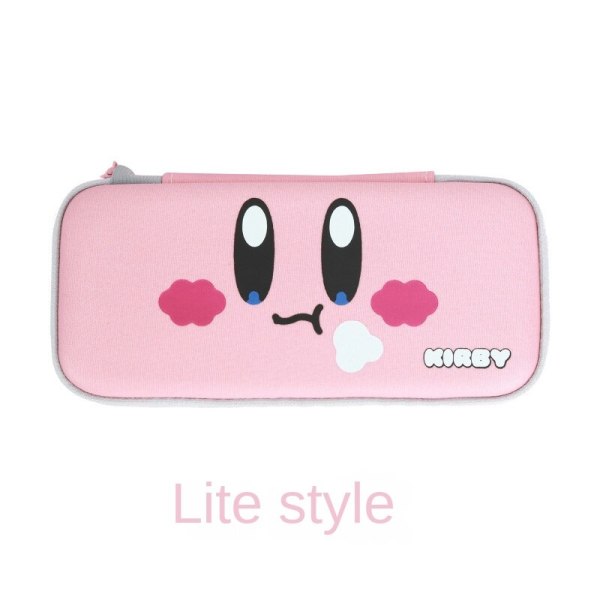 Nintendo Switch Kirby Säilytyslaukku NS Pehmeä Laukku OLED Kannettava Clutch Host Cover Lite white