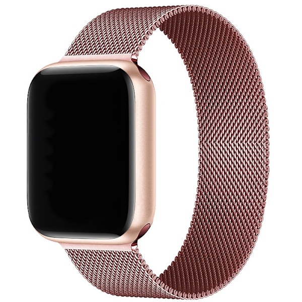 Klockarmband för Apple Watch iWatch 38/40/41/10:e generationen 42mm universal rosrosa