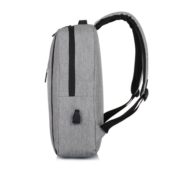 Rygsæk rejser Enkel computertaske Xiaomi Student Skoletaske LV handle gray without USB