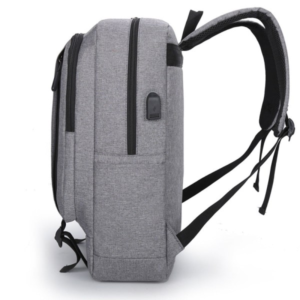 Rygsæk Computertaske til mænd Casual Rygsæk Rejsetaske Business Gray 16-inch