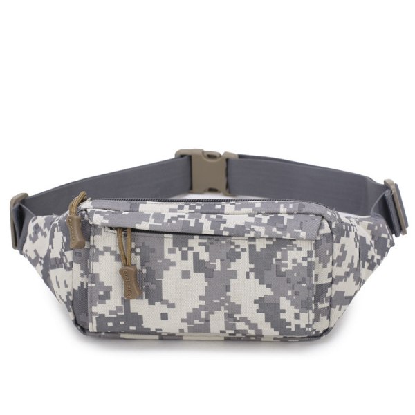 Fanny Pack Juoksuhihna Vyötärölaukku Organizer Urheilu Monitoiminen Vedenpitävä NO.6 ACU Digital Average size