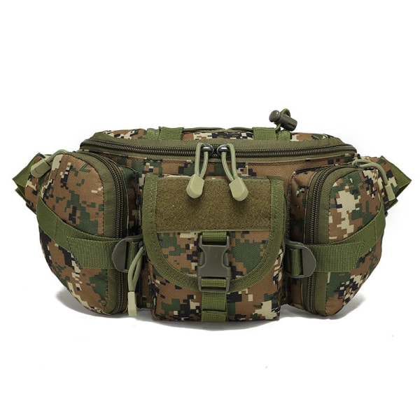 Menn kvinner Fanny Pack midjeveske Multifunksjonell kiste Kamuflasje Trend Business Chicken for menn og kvinner CP camouflage Average size