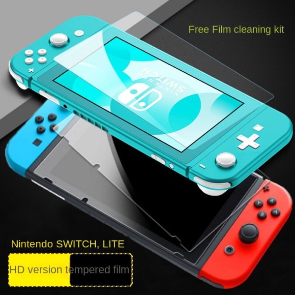 For Nintendo Switch OLED Skjerm HD Tempered Film Switch Lite Spillkonsoll Blue Light Glass Film lite HD tempered film