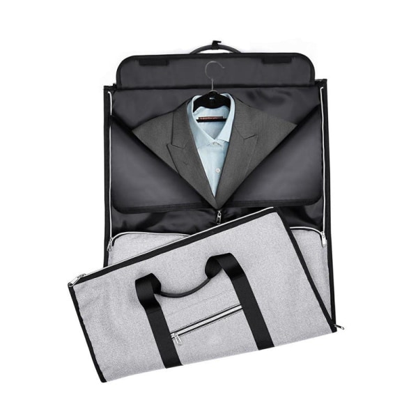 Gym Bag Suit Buggy Bag Matkalaukku Kannettava urheilullinen vapaa-ajan laukku Dark gray