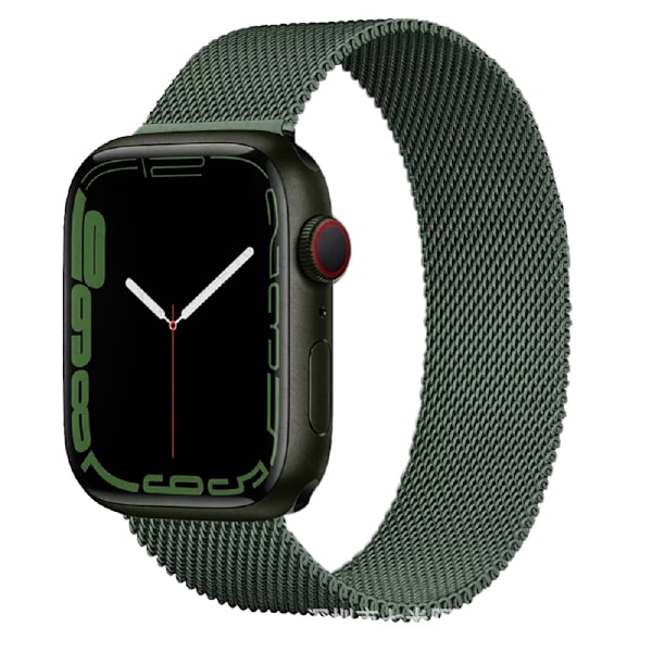 Urrem til Apple Watch iWatch 38/40/41mm Militærgrøn