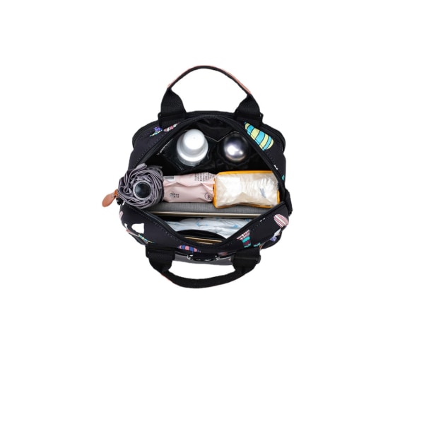 Ryggsäck Mummy Bag Multi-Function N Stor kapacitet Crossbody Outdoor Portable Blue 14*25*25cm