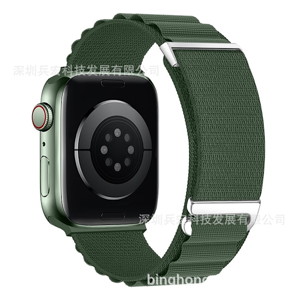 Klockarmband för Apple Watch iWatch 42/44/45/46/49mm Grön