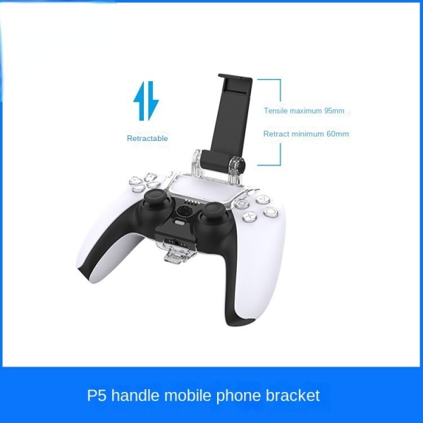 För Ps5 mobiltelefonfäste PS5 trådlöst handtagsfäste PS5 Bluetooth spelhandtag