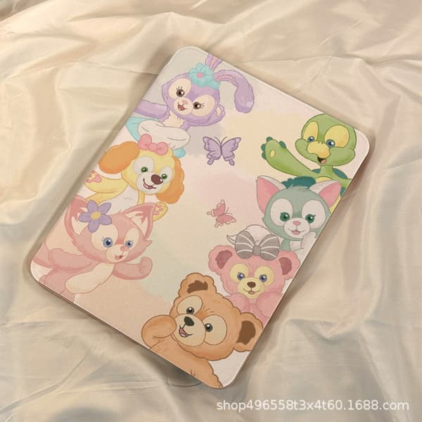 Etui til iPad Air 1/2 9.7\"/2017/2018 Lina's gode ven malet rotation