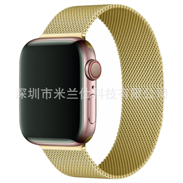 Kellon ranneke Apple Watch iWatch 38/40/41/42mm - S10 7 kulta