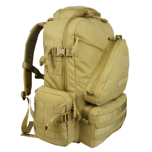 Kvinder pige rygsæk skuldertaske skoletaske Outdoor Camouflage Army Fan Taske Vandtæt Rivefast Travel Mountain Climbing Bag Camouflage 56*38*30cm