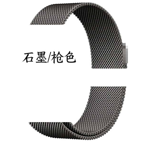 Klockarmband för Apple Watch iWatch 38/40/41/10:e generationen 42mm universal vapenfärg/grafitfärg