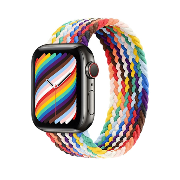 Klockarmband för Apple Watch iWatch 38/40/41mm Officiell Regnbåge