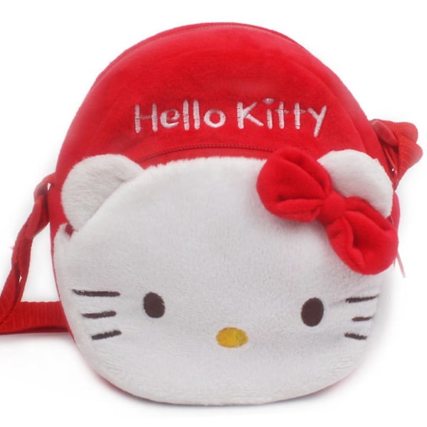 Ny tegneserie Kids Kitty Cat Skulderveske Small Messenger Bag Minn