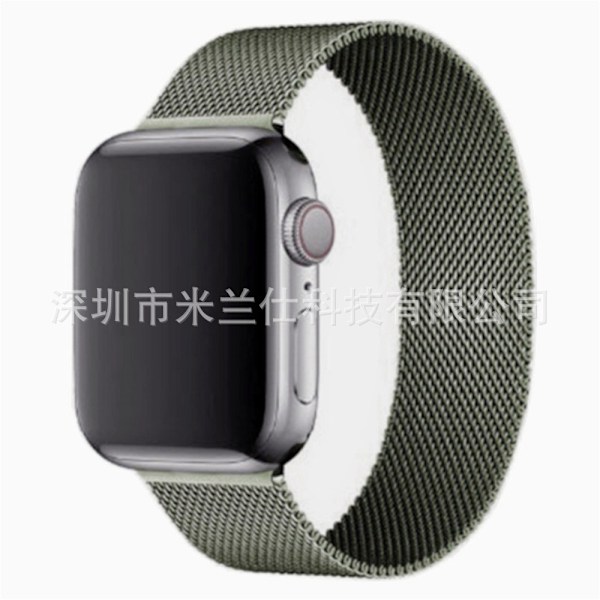 Klockarmband för Apple Watch iWatch 38/40/41/42mm-S10 40 Midnattsgrön