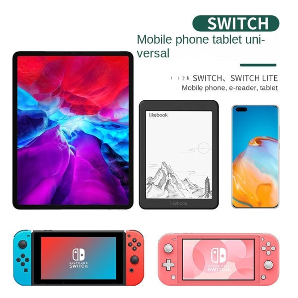 Til Switch Game Console NS Bracket Litie Mini Monster Hunter Rise Rise bærbart tilbehør Pink