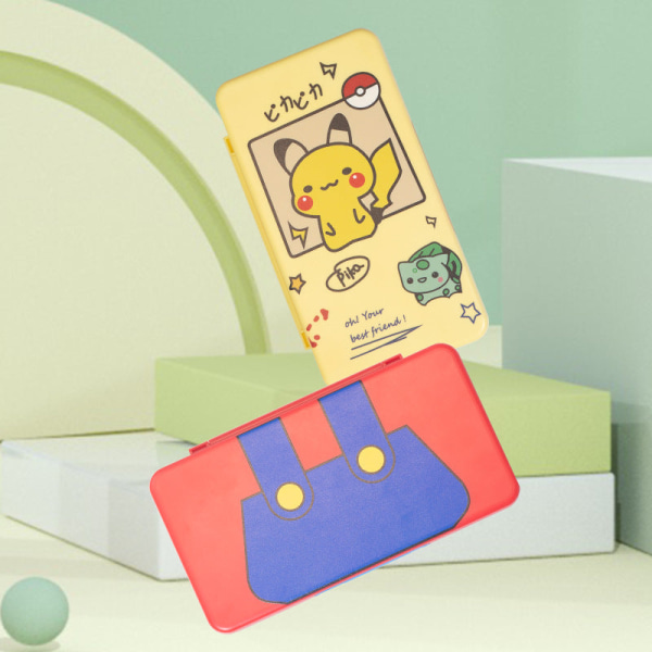 Til Nintendo Switch Lite Cassette Opbevaringsboks 48-Bit Cartoon Silikone Foring OLED Game Card Box Pretty girl style