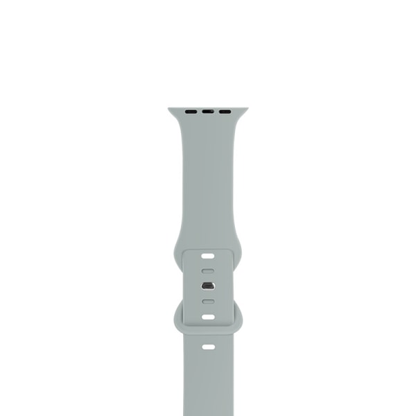 Klockarmband för Apple Watch iWatch 38-41 S10/42mm svart låda Cloudy gray