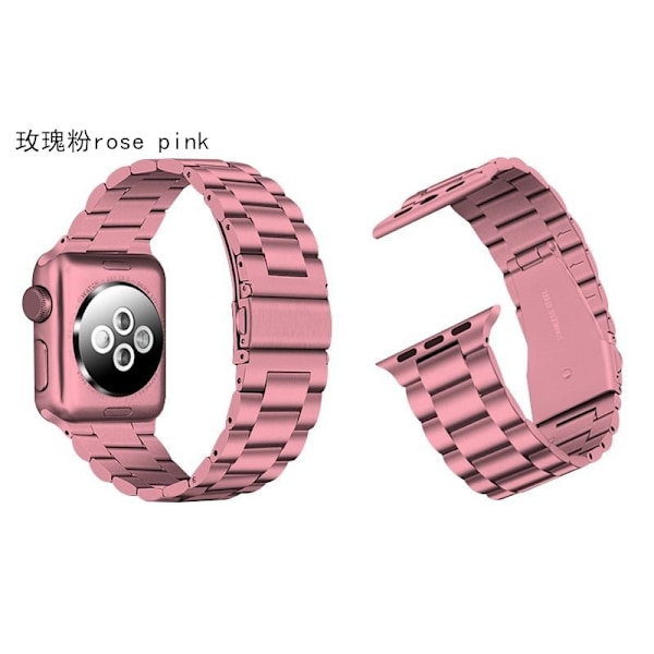 Urrem til Apple Watch iWatch 38mm-40mm Pink Kvalitetsmodel