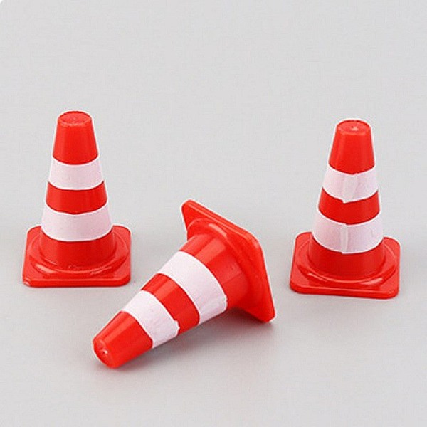 1 STK Miniature Møbler Legetøj Dukker Hus DIY Dekoration Tilbehør Mini Outdoor Highway Red Road pile