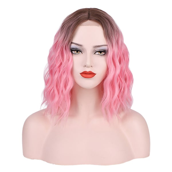 Kort parykk Small Waves Roll Fluffy Wig C07