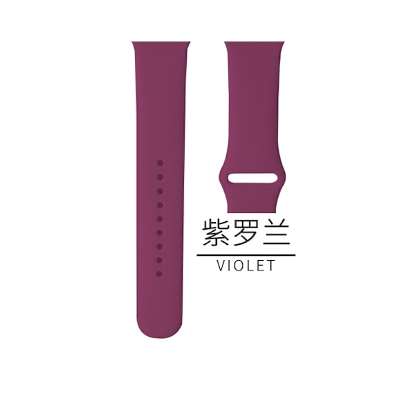 Urrem til Apple Watch iWatch Anvendelig: 1-9 generation/SE 38/40/41mm/S10:42 Udvidet 37 violet